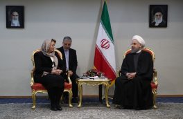 روحانی با رئیس مجلس سوریه دیدار و گفت‌وگو کرد