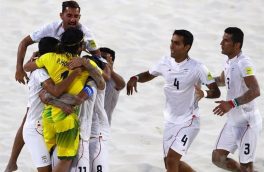 پیروزی تاریخی ساحلی بازان مقابل سوئیس و راهیابی به نیمه نهایی/ ایران حریف تاهیتی شد