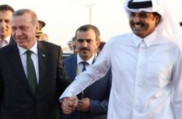 امیر قطر نام “اردوغان” را برروی اسب خود گذاشت!