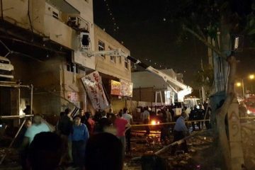 انفجار یک فروشگاه بزرگ در شیراز
