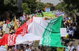 برگزاری راهپیمایی روز قدس در ۵۰ نقطه جمعیتی سیستان و بلوچستان