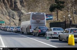 ایرنا – جاده کرج – چالوس یک طرفه شد