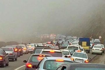ترافیک سنگین جاده کندوان را به سمت تهران یکطرفه کرد