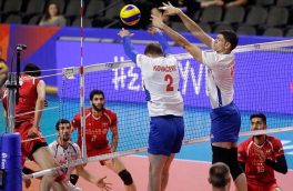 عملکرد خط دفاعی والیبال ایران مقابل صربستان ضعیف بود