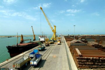 صادرات غیرنفتی از بندر امیرآباد سرعت می گیرد